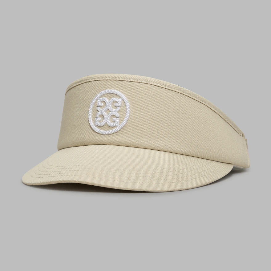 CHAINSTITCH CIRCLE G'S VISOR in PUMICE