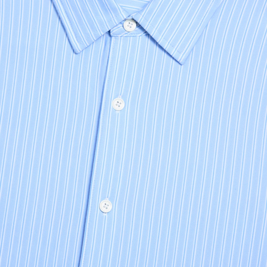 LTD RELEASE LUXE COTTON BLEND SHIRT in BAJA / SNOW - Alternate Image 5