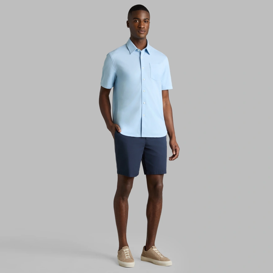 OXFORD PIQU&Eacute; SHIRT in BAJA - Alternate Image 2
