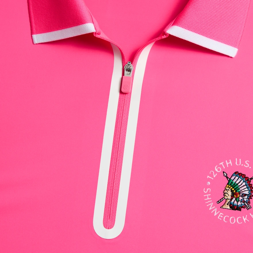2026 U.S. OPEN SOFT TECH JERSEY LONG SLEEVE ZIP POLO | WOMEN'S