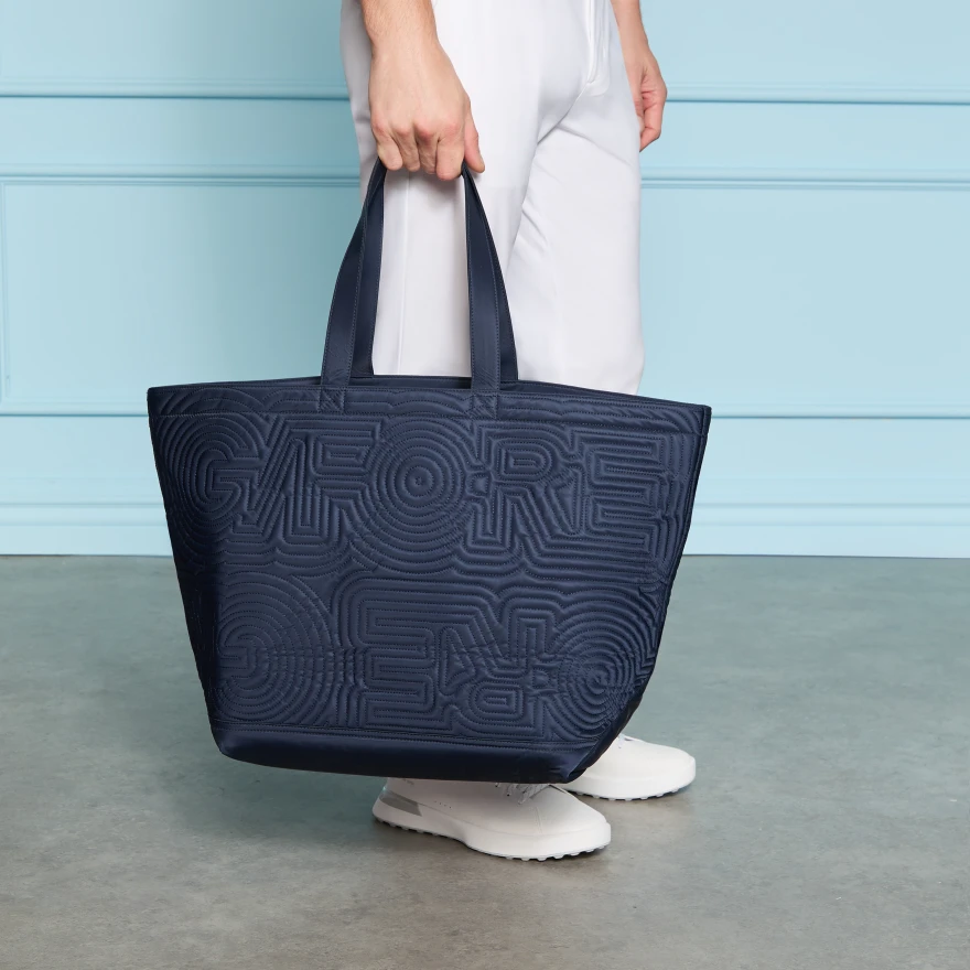 TRIPPY QUILTED CLUB TOTE BAG in Twilight - Alternate Image 1