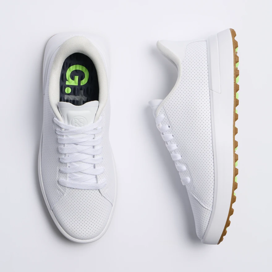 WOMEN'S G.112 PERFORATED GOLF SHOE in Snow