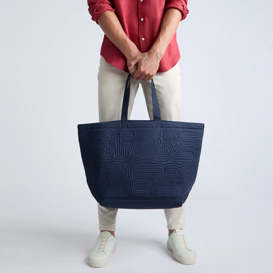 TRIPPY QUILTED CLUB TOTE BAG in Twilight - Alternate Image 4