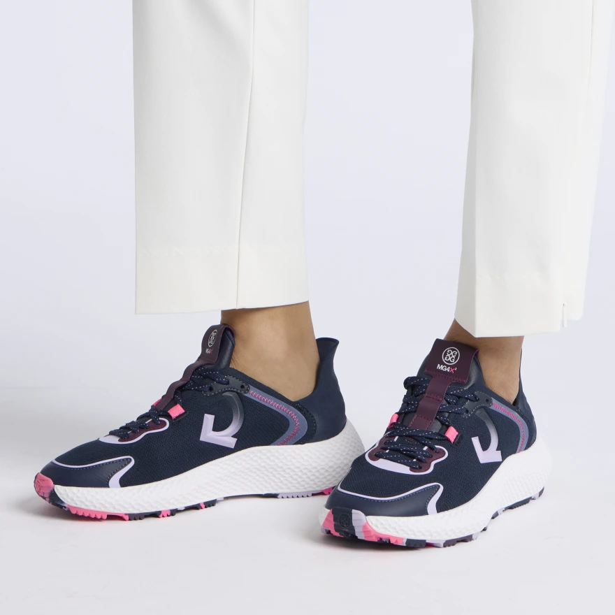WOMEN'S LTD RELEASE MG4X2 KNIT HYBRID GOLF CROSS TRAINER in TWILIGHT / ORCHID - Alternate Image 5