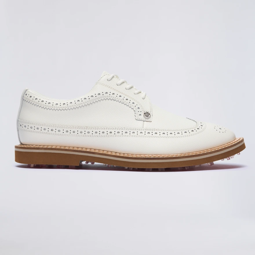 MEN'S LTD RELEASE GALLIVANTER LEATHER LONGWING GOLF SHOE in Snow - Alternate Image 2