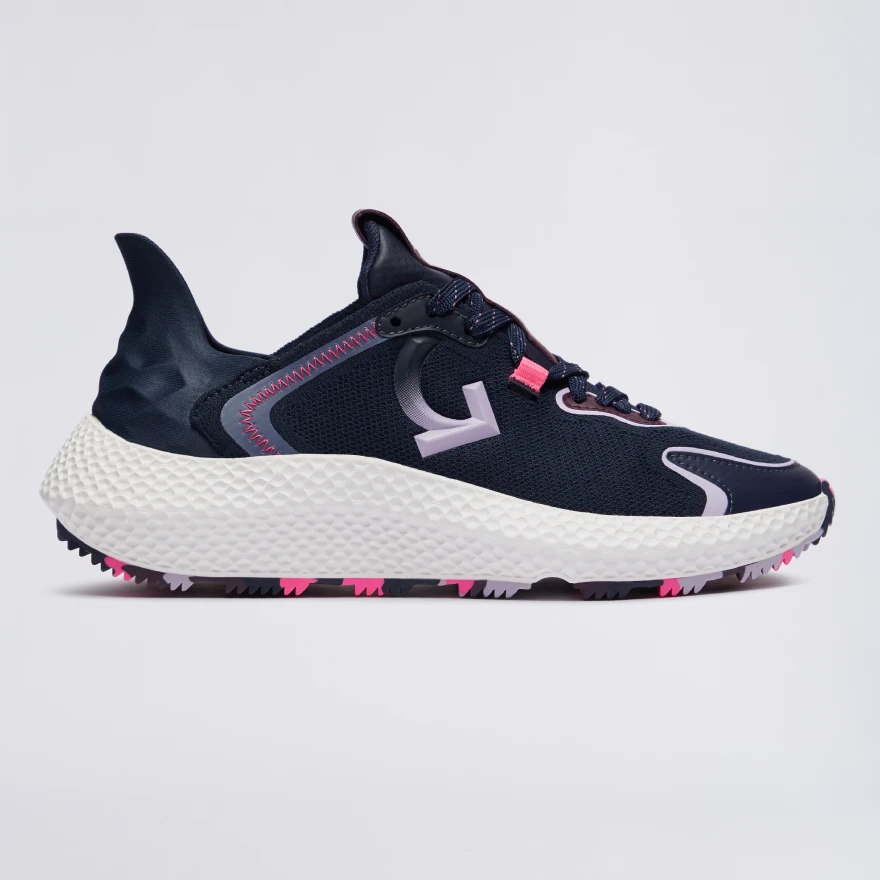 WOMEN'S LTD RELEASE MG4X2 KNIT HYBRID GOLF CROSS TRAINER in TWILIGHT / ORCHID - Alternate Image 2
