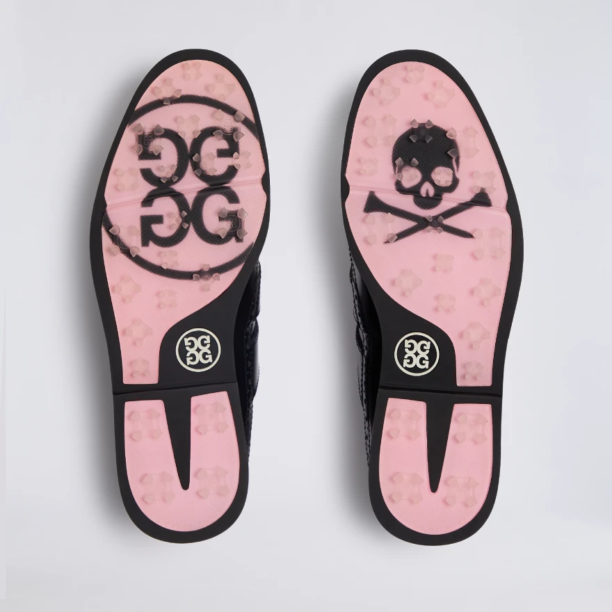 WOMEN'S LTD RELEASE GALLIVANTER LEATHER MONK STRAP LUXE SOLE GOLF SHOE in Onyx - Alternate Image 3