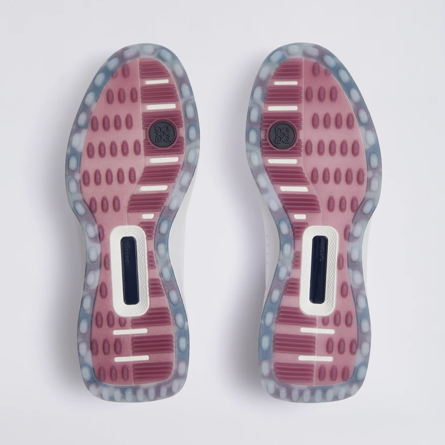 MEN'S G.112 GOLF SHOE in SNOW / DARK PLUM - Alternate Image 3