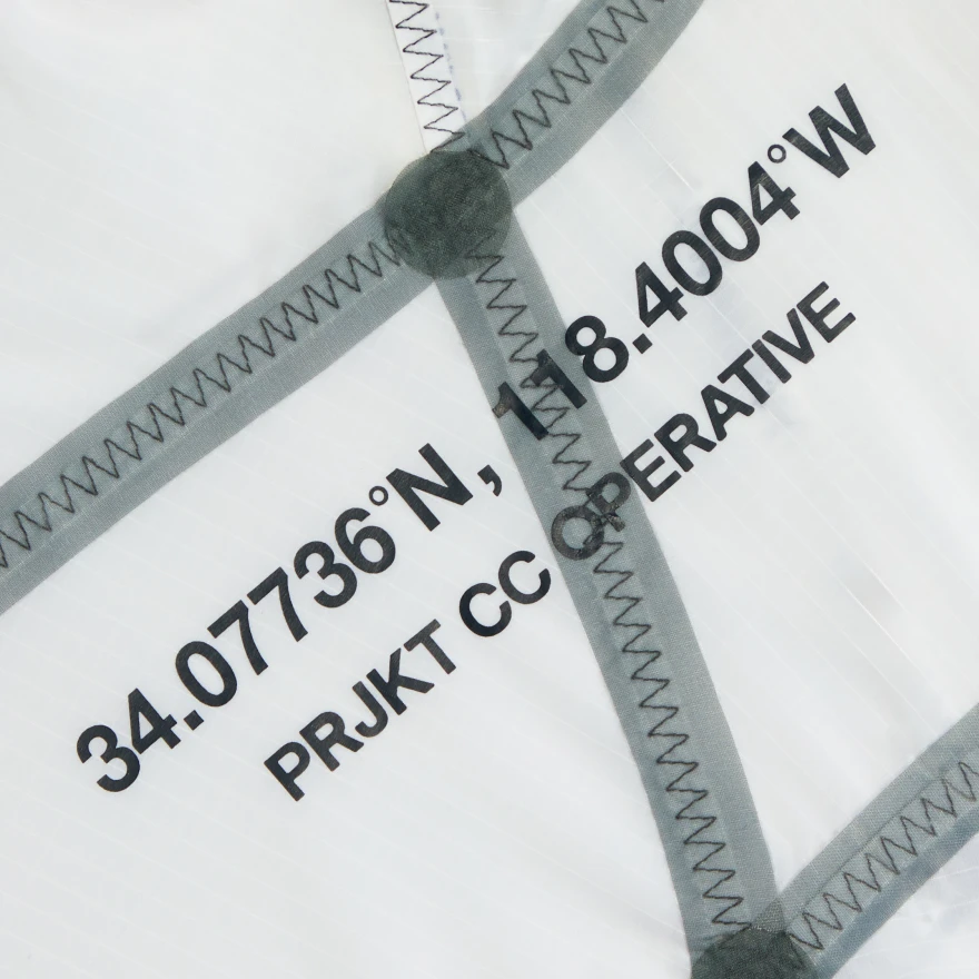 QRT WATER REPELLENT RIPSTOP JACKET in Snow - Alternate Image 8