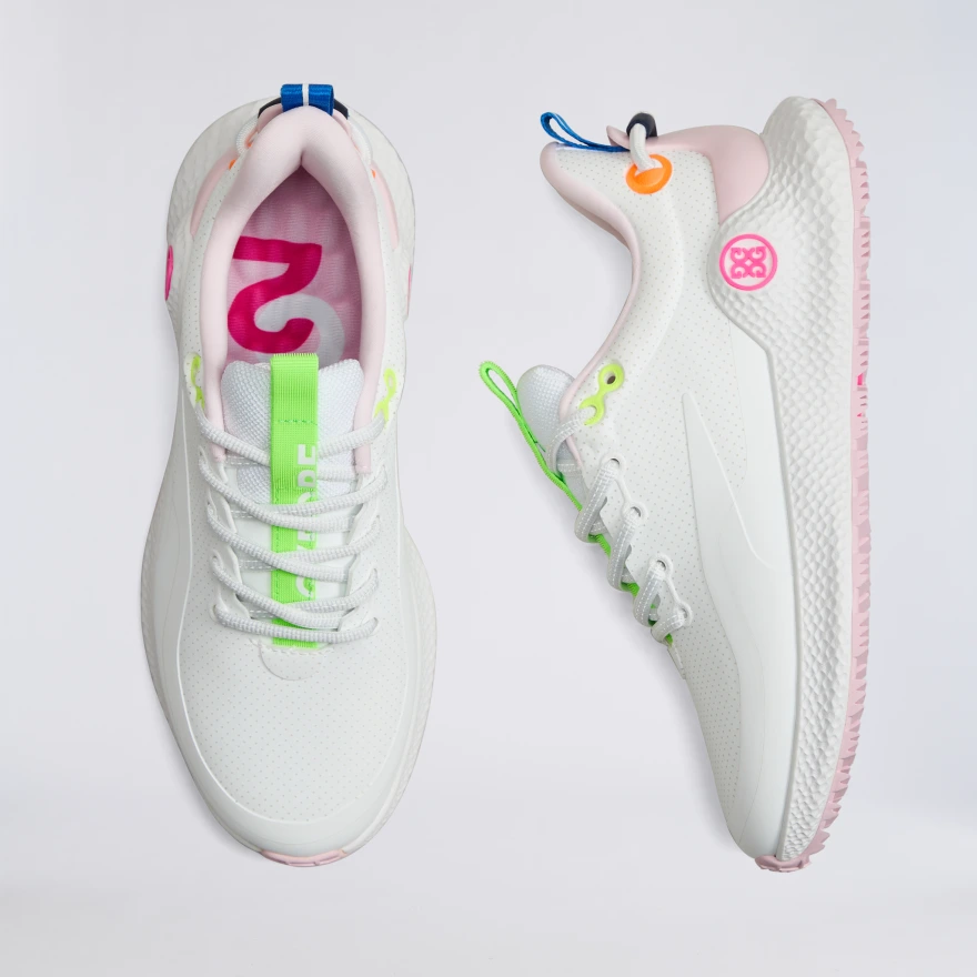 WOMEN'S MG4+ O2 PERFORATED GOLF SHOE in SNOW / MULTI