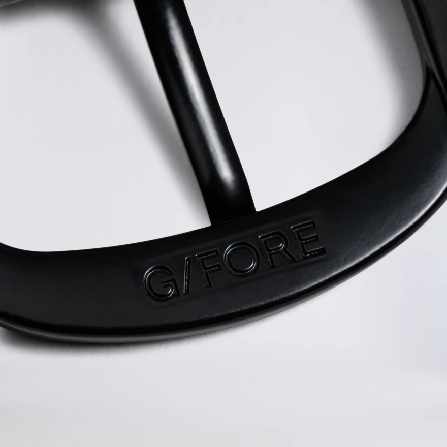 MEN'S CIRCLE G'S WEBBED BELT in Onyx - Alternate Image 2