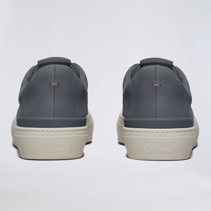 MEN'S ENDEAVOUR SLIP ON LEATHER SNEAKER in MONUMENT - Alternate Image 3