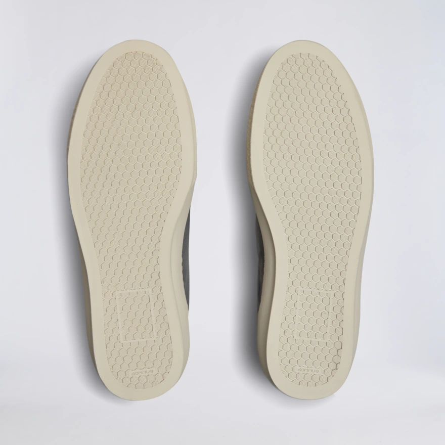 MEN'S ENDEAVOUR SLIP ON LEATHER SNEAKER in MONUMENT - Alternate Image 2