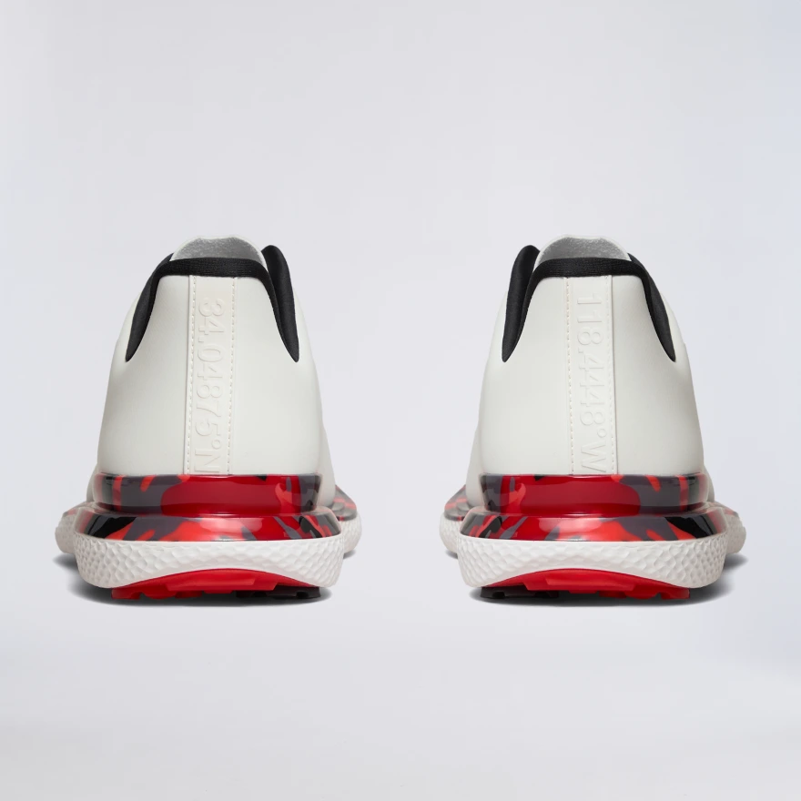 MEN'S GALLIVAN2R GOLF SHOE in SNOW / LAVA - Alternate Image 4
