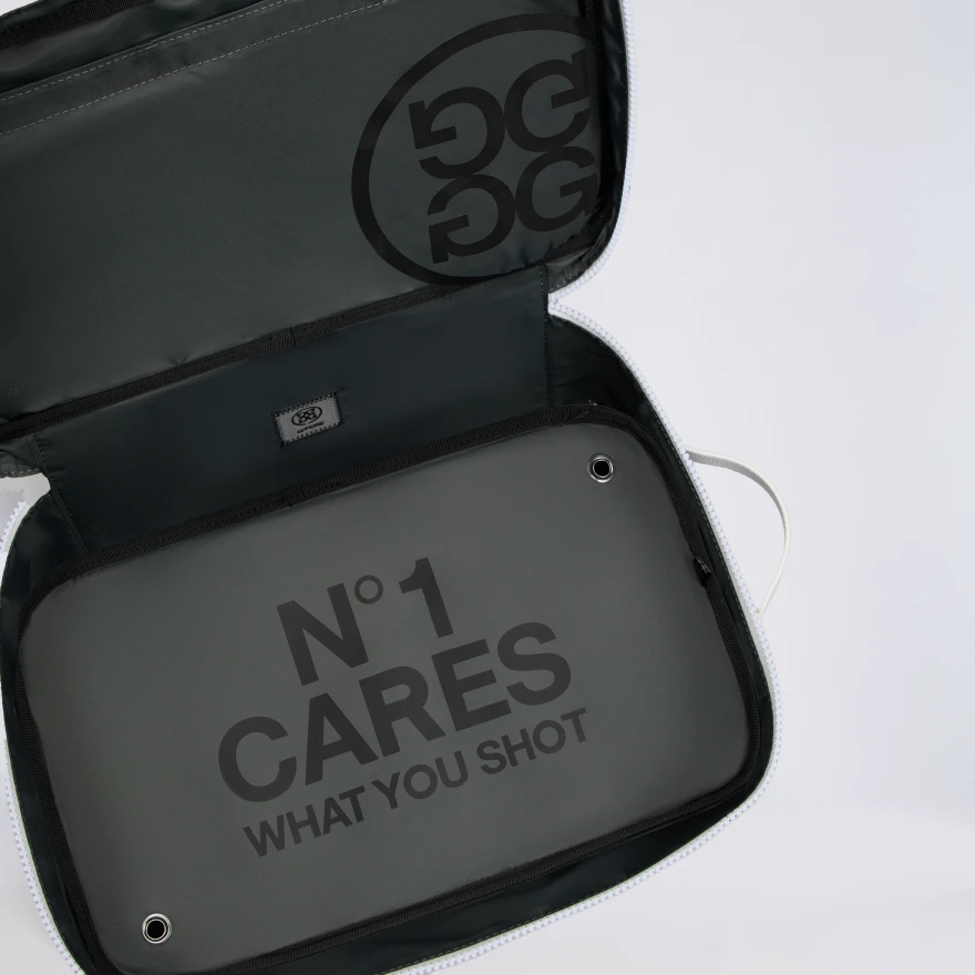 CANVAS SHOE BAG in Lava - Alternate Image 5