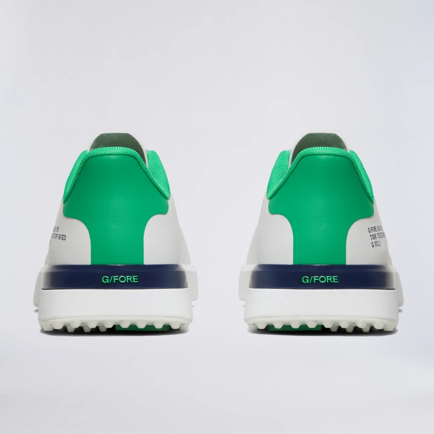 MEN'S G.112 EMBOSSED SKULL & TEES GOLF SHOE in Snow / Clover - Alternate Image 4