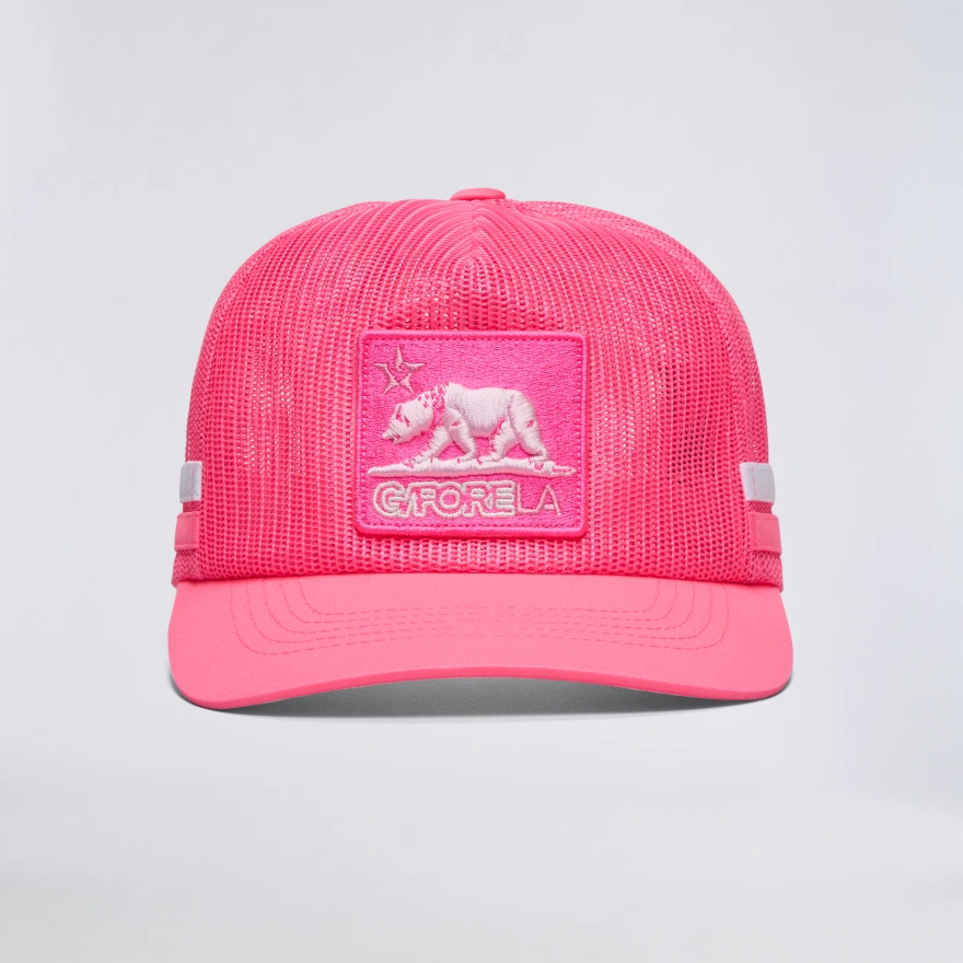 G/FORE LA 360&deg; MESH TRUCKER HAT in KNOCKOUT PINK - Alternate Image 5