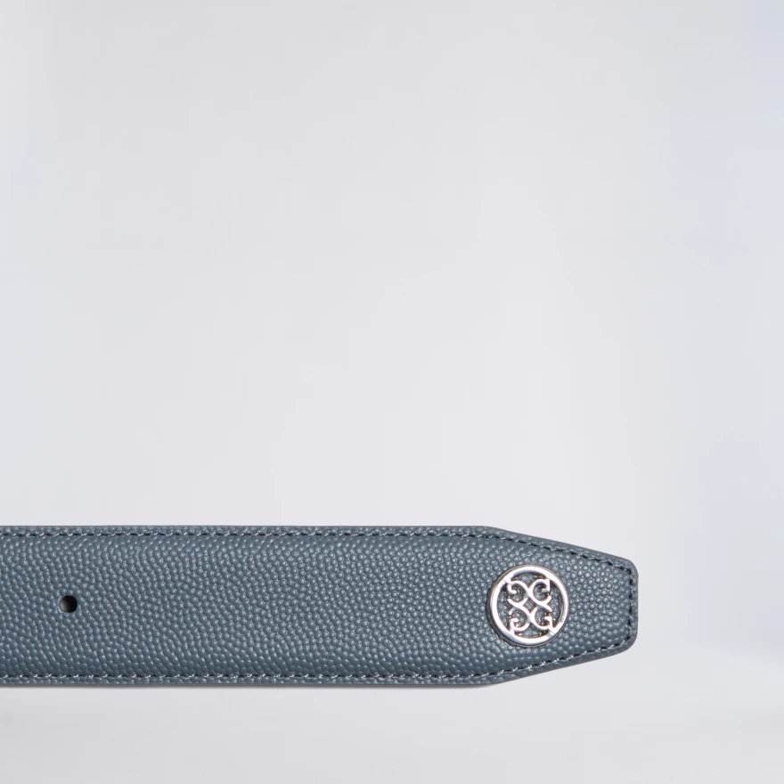 MEN'S CIRCLE G'S WEBBED BELT in Charcoal - Alternate Image 6