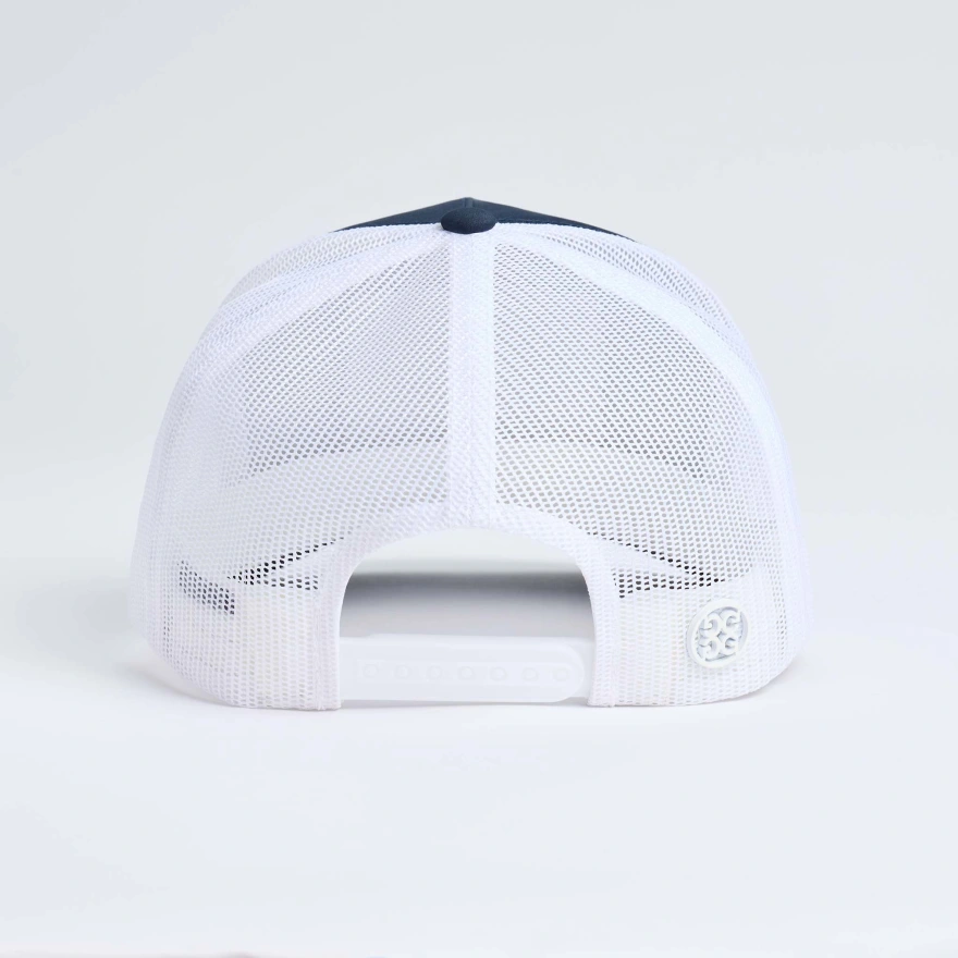 PRAY FOR BIRDIES RETRO MID TRUCKER HAT in TWILIGHT / RWB - Alternate Image 5