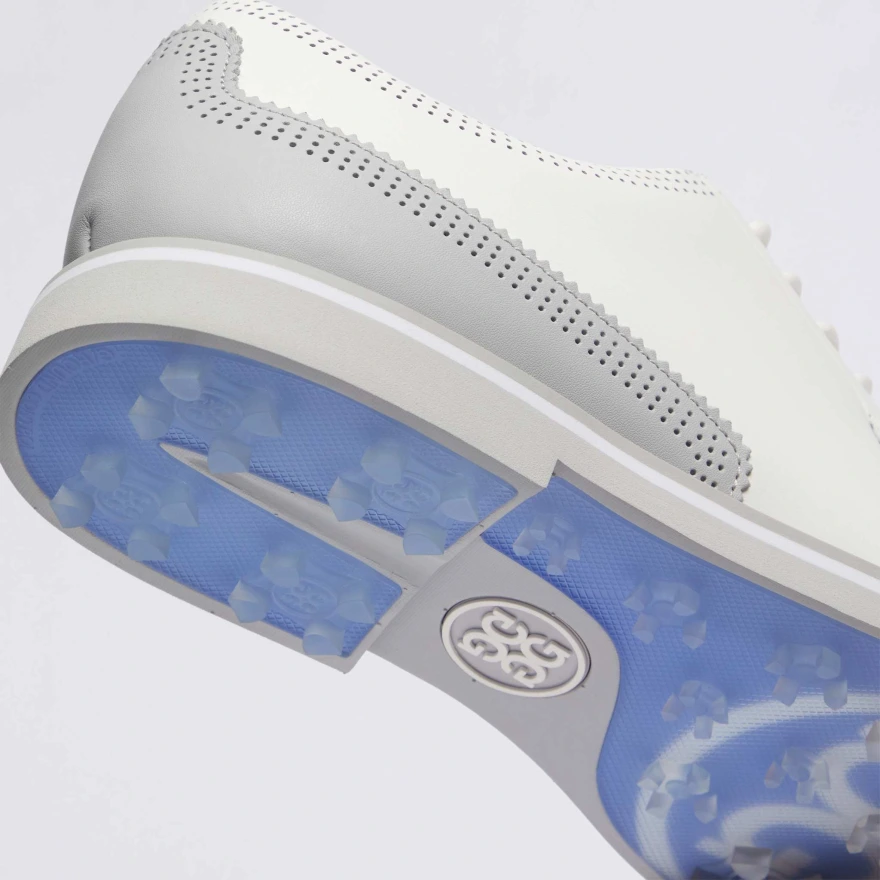 MEN'S GALLIVANTER LEATHER BROGUE GOLF SHOE in Snow / Nimbus - Alternate Image 1
