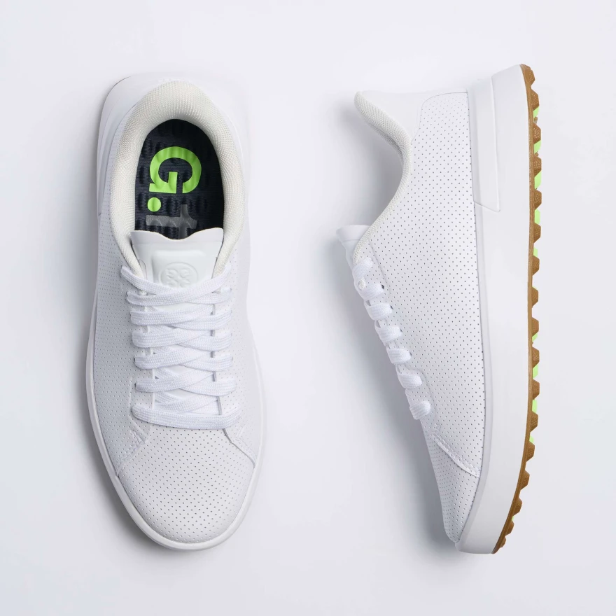 WOMEN'S G.112 PERFORATED GOLF SHOE in Snow