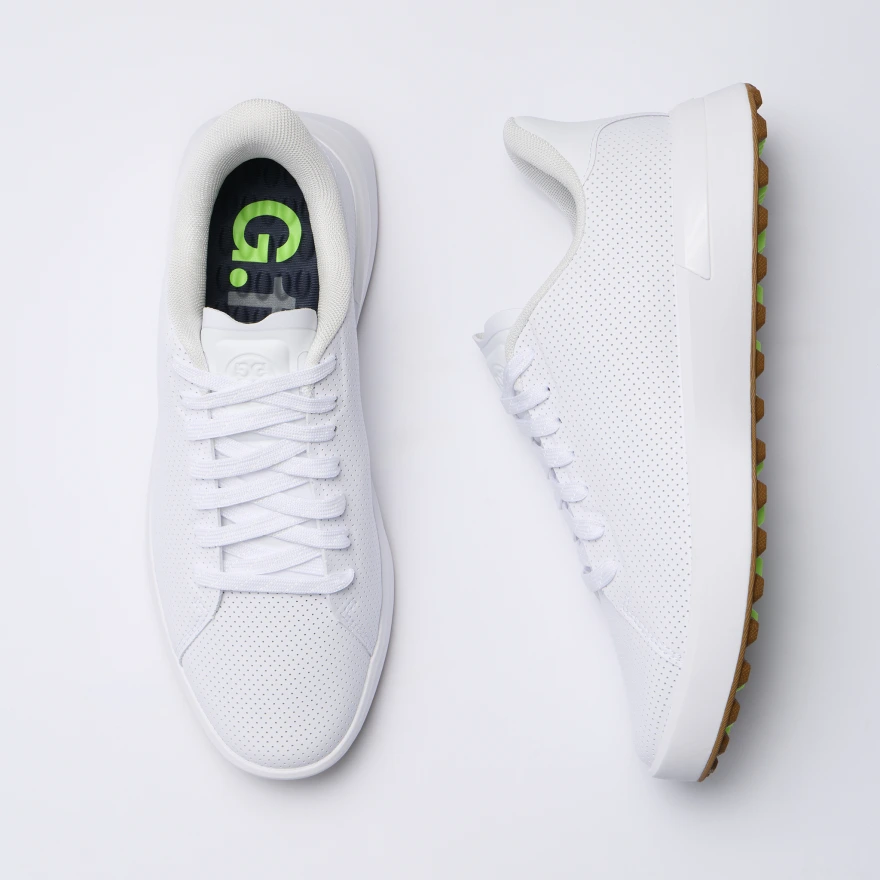 MEN'S G.112 PERFORATED GOLF SHOE in Snow