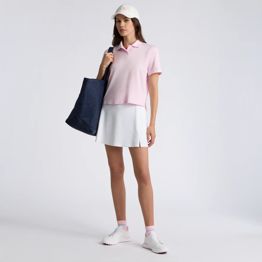 ALL PLAY TUX BOXY POLO in Blush - Alternate Image 1