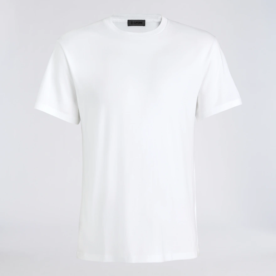 CRUCIAL COTTON TEE in Snow