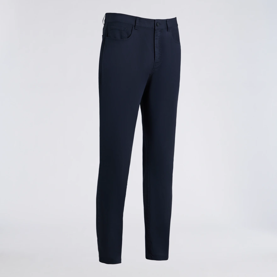 ALL PLAY COTTON STRETCH 5 POCKET STRAIGHT LEG TROUSER in Twilight