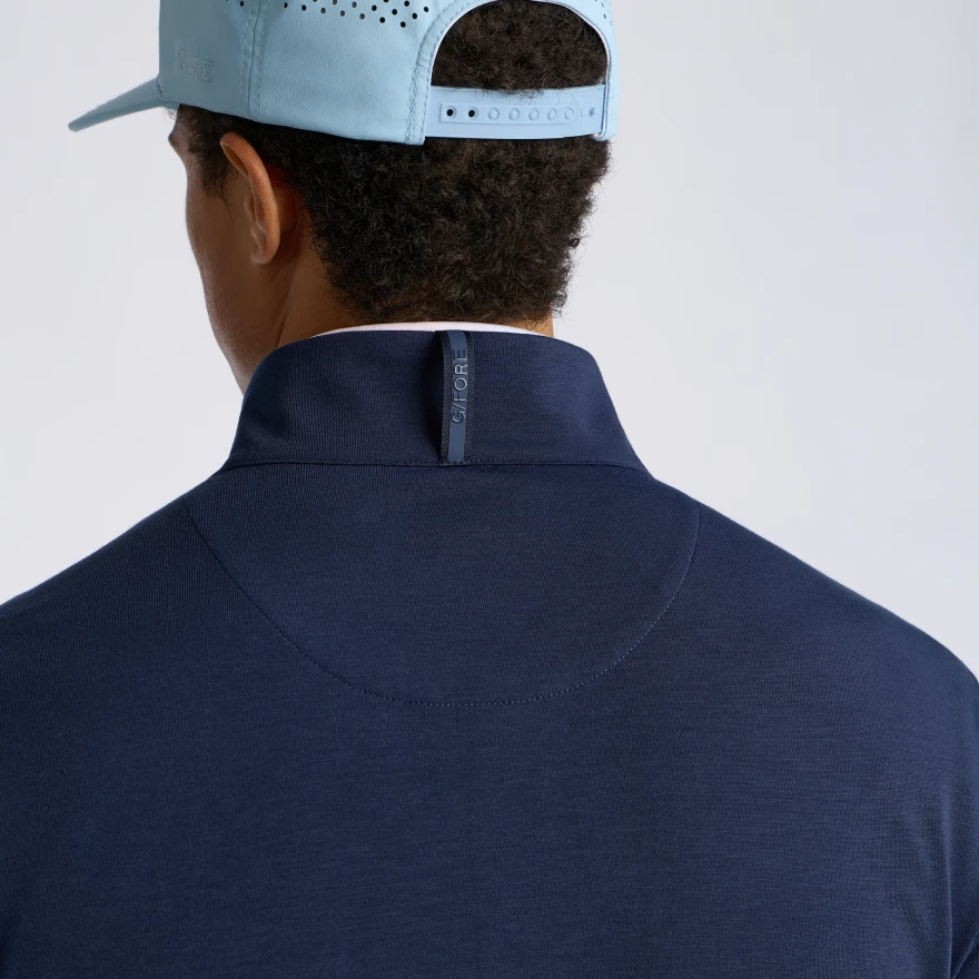 SOFT TOUCH JERSEY 1/4 ZIP in Twilight - Alternate Image 3