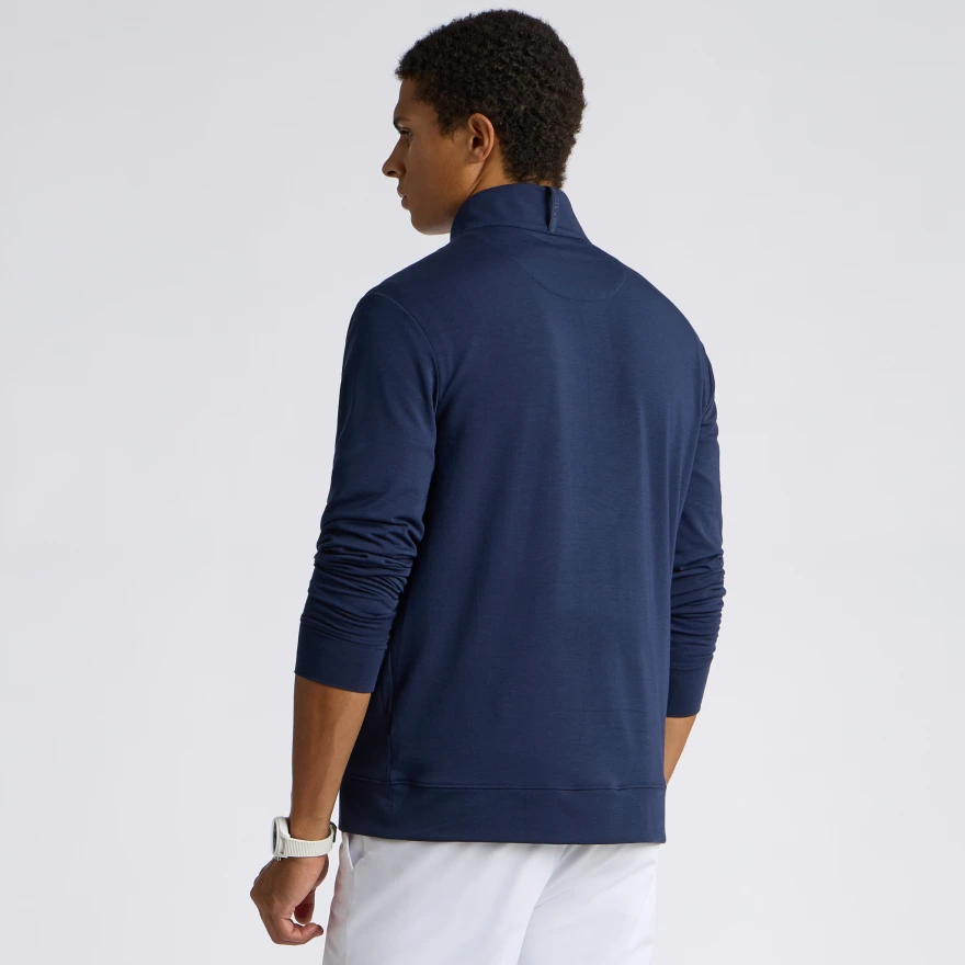 SOFT TOUCH JERSEY 1/4 ZIP in Twilight - Alternate Image 2