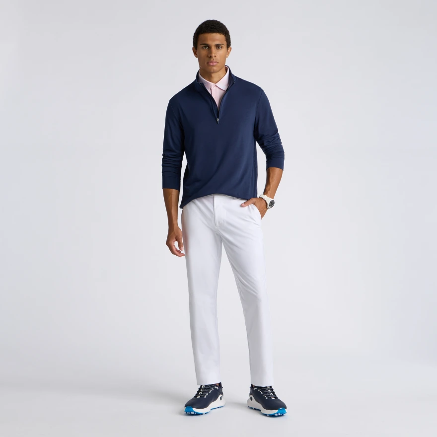 SOFT TOUCH JERSEY 1/4 ZIP in Twilight - Alternate Image 5
