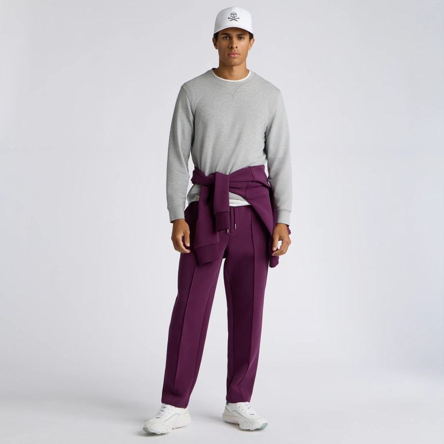 ALL PLAY TERRY CREWNECK in NIMBUS MELANGE - Alternate Image 1