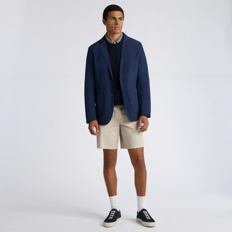 COMPACT STRETCH TRAVEL BLAZER in Twilight - Alternate Image 5