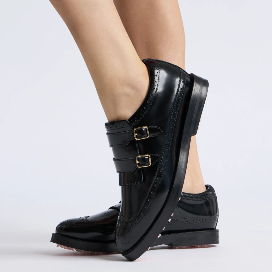 WOMEN'S LTD RELEASE GALLIVANTER LEATHER MONK STRAP LUXE SOLE GOLF