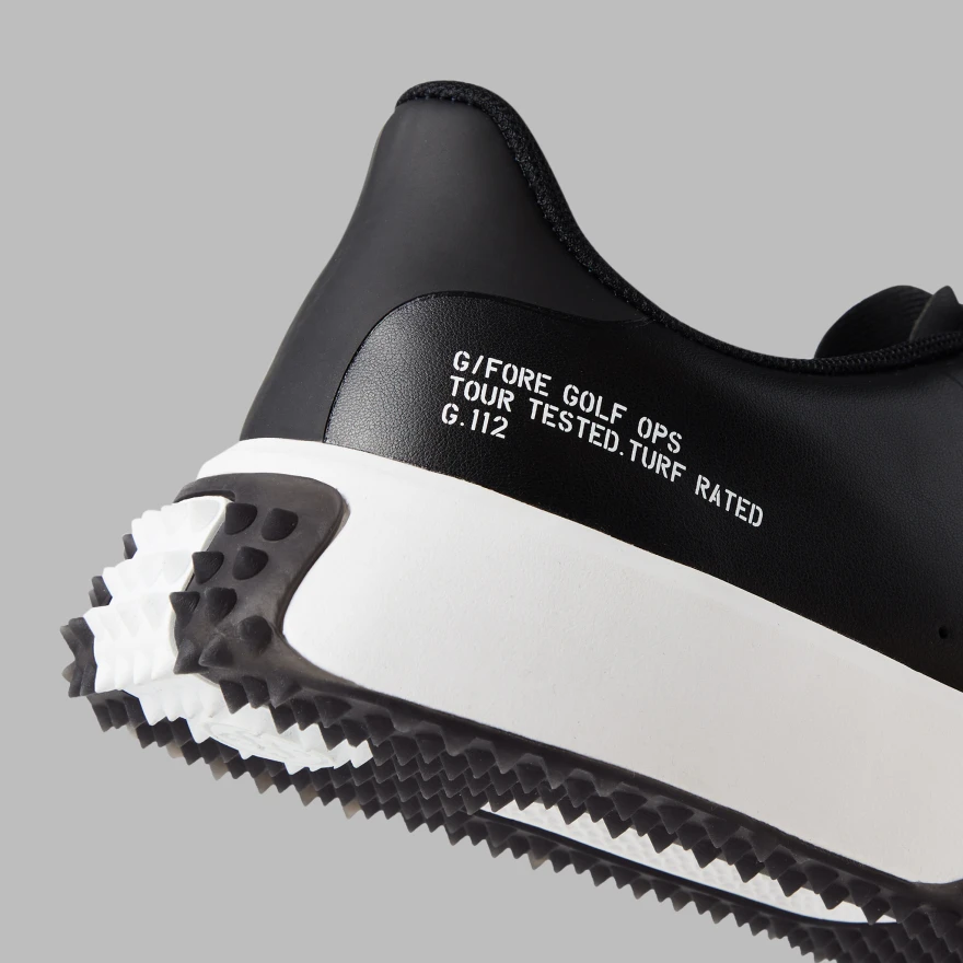 WOMEN'S G.112 KILTIE GOLF SHOE in Onyx - Alternate Image 1