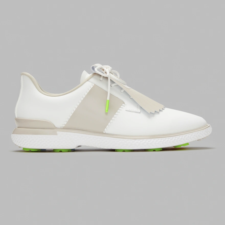WOMEN'S GALLIVAN2R SIDE STRIPE KILTIE GOLF SHOE in SNOW/STONE
