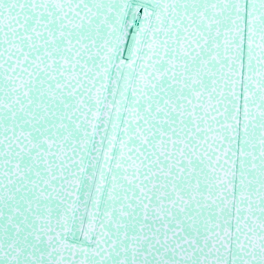 HYDRANGEA TECH JERSEY A-LINE SKORT in MENTHOL - Alternate Image 4