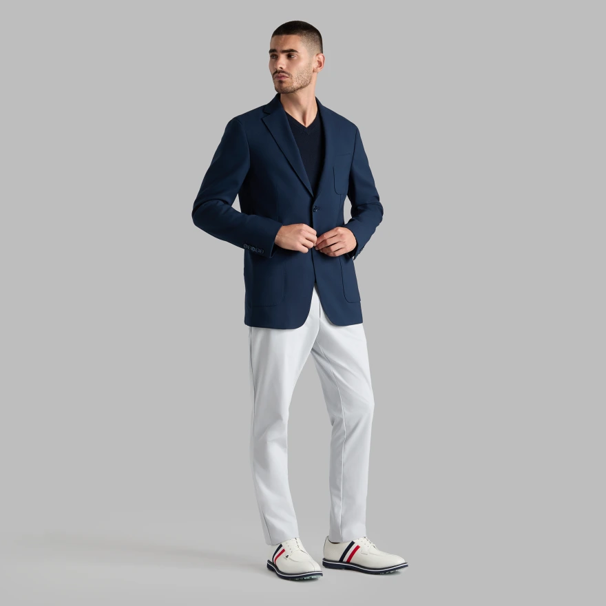 FINE WOOL STRETCH BLAZER in Twilight - Alternate Image 2