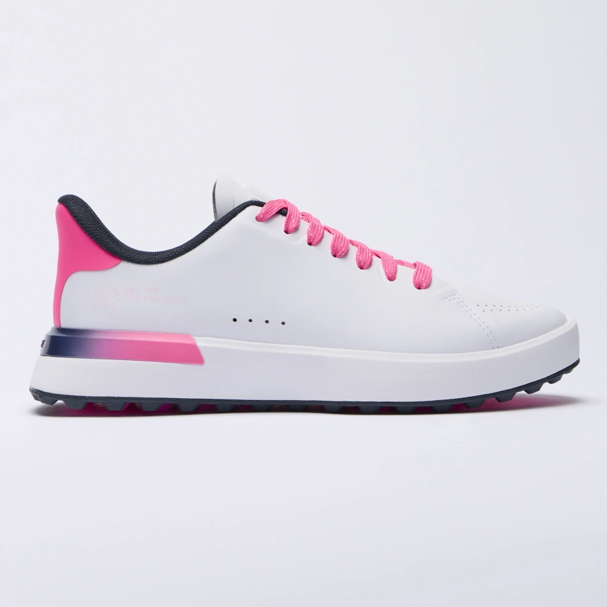 WOMEN'S G.112 LOVE G GOLF SHOE in SNOW / KNOCKOUT PINK - Alternate Image 2