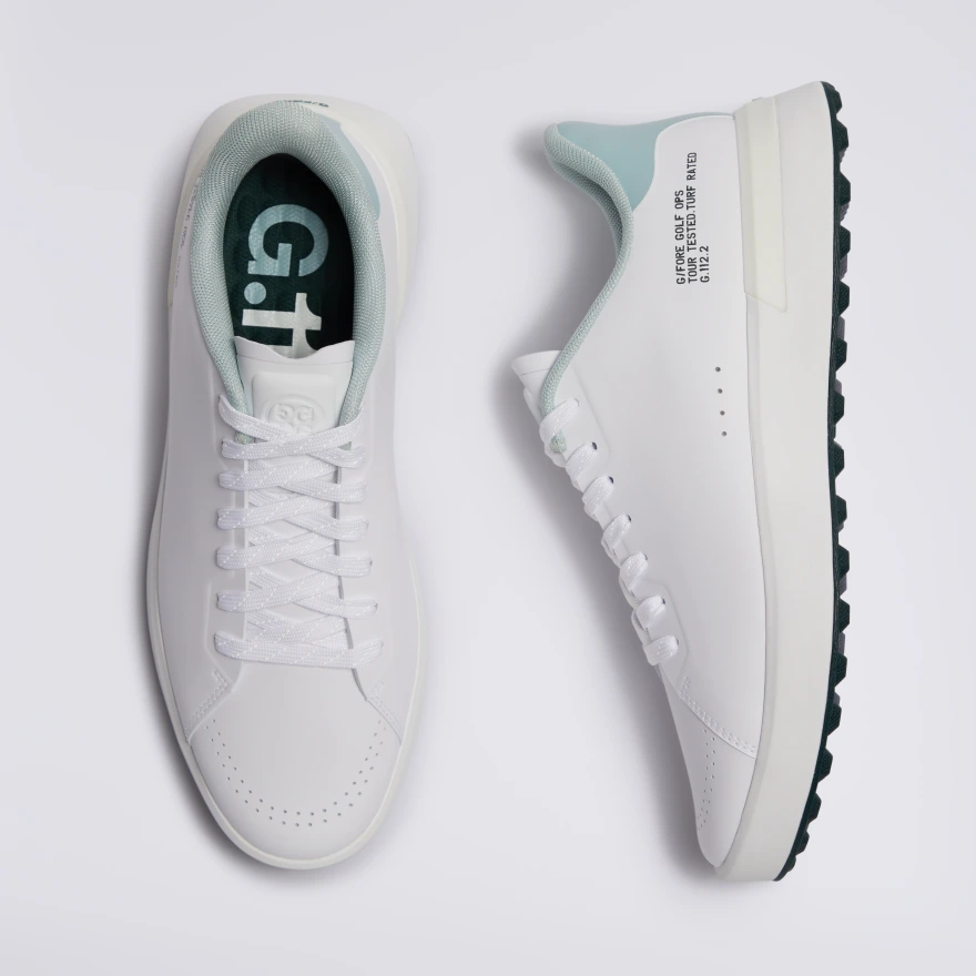 MEN'S G.112 GOLF SHOE in SNOW / LIGHT SAGE