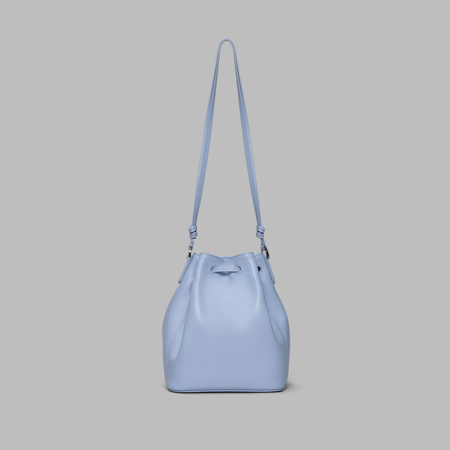 LEATHER CART BUCKET BAG in Willow - Alternate Image 2