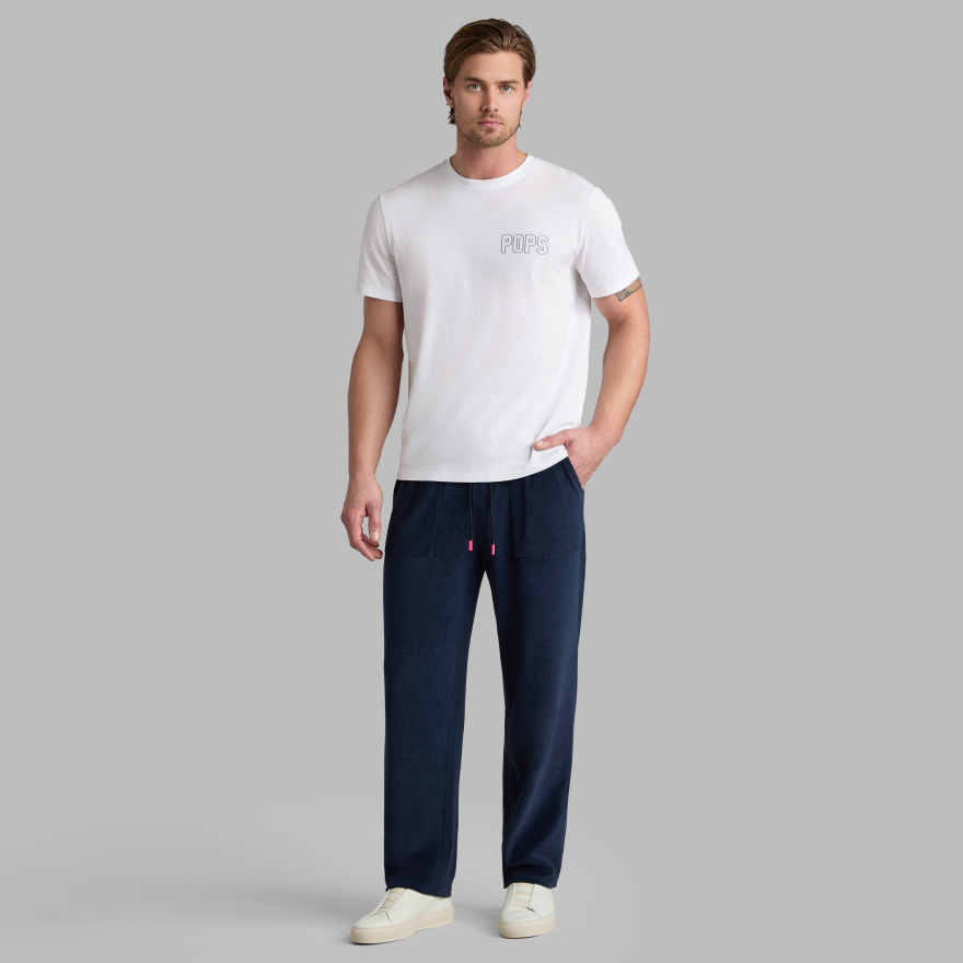 POPS COTTON TEE in Snow - Alternate Image 1