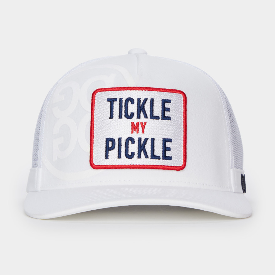 TICKLE MY PICKLE TRUCKER HAT - Alternate Image 1