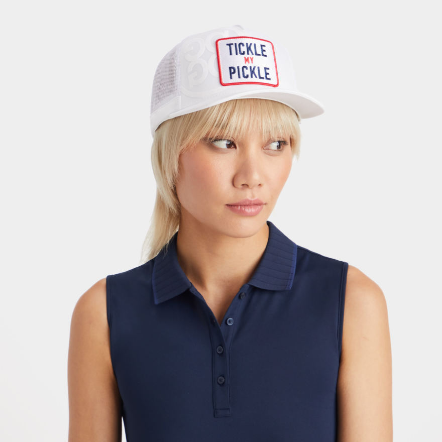 TICKLE MY PICKLE TRUCKER HAT - Alternate Image 5