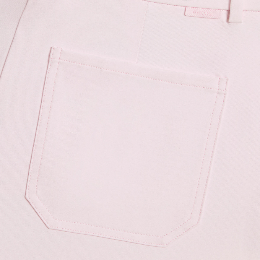 STRETCH PERFORMANCE TWILL STRAIGHT LEG TROUSER in Blush - Alternate Image 4