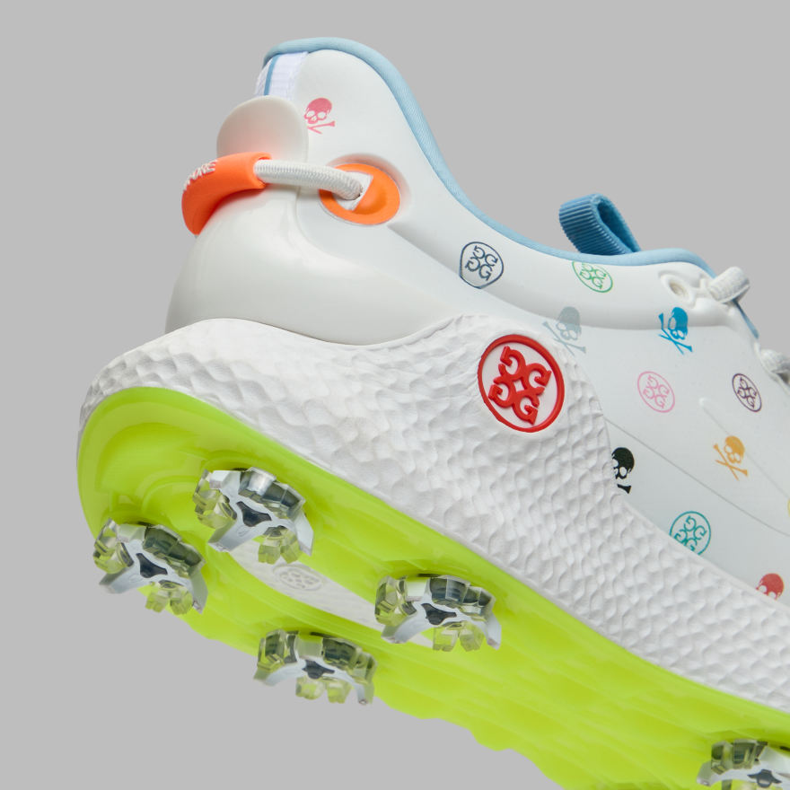 WOMEN'S MG4+ O2 G/LOCK SKULL & TEES GOLF SHOE in SNOW / MULTI - Alternate Image 1