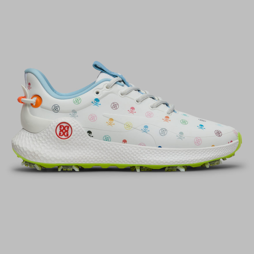 WOMEN'S MG4+ O2 G/LOCK SKULL & TEES GOLF SHOE in SNOW / MULTI - Alternate Image 2