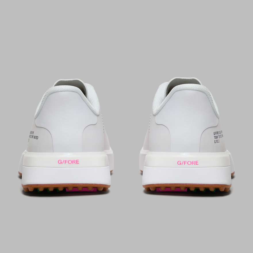 WOMEN'S G.112 STRIPE KILTIE GOLF SHOE in SNOW / MULTI - Alternate Image 4