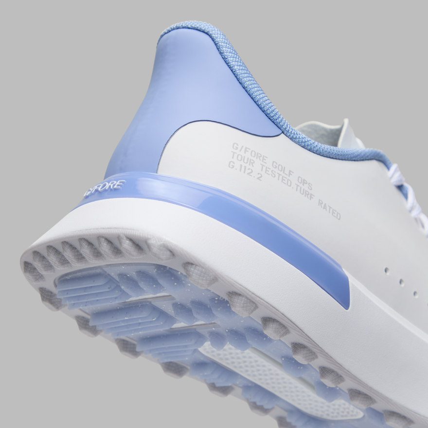 WOMEN'S G.112 KILTIE GOLF SHOE in SNOW / WILLOW - Alternate Image 1
